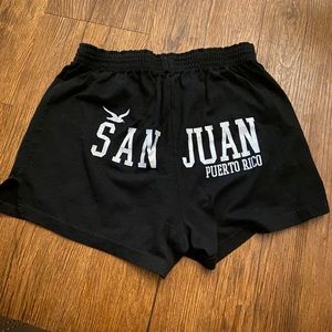 Shorts, fitted waist band, size S